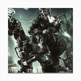 Poster For Fallout 4 Canvas Print