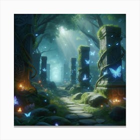 Fairy Forest Canvas Print