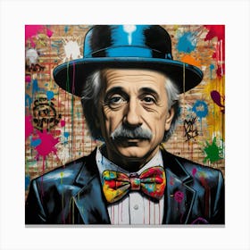 Albert Einstein Canvas Print