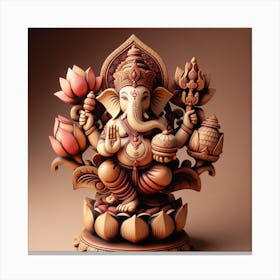 Ganesha 44 Canvas Print