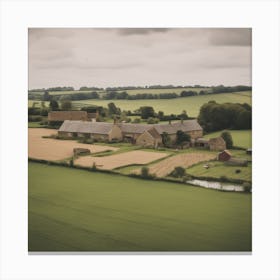 Farm In The Countryside 7 Canvas Print