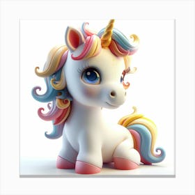 Unicorn 77 Canvas Print