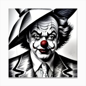 Clown 1 Canvas Print