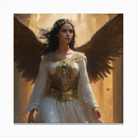 Angel Of The Sun Canvas Print