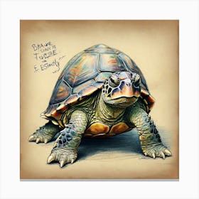 Turtle 32 Canvas Print