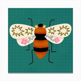 Queen bee Canvas Print