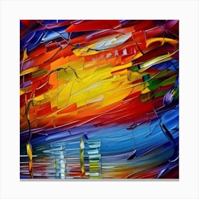 Abstract Painting7 Canvas Print