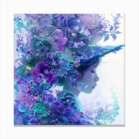 Flower Girl 2 Canvas Print