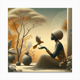 Egyptian Woman Canvas Print