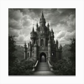 Castle In The Sky 45 Canvas Print