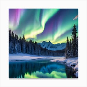 Aurora Borealis Canvas Print