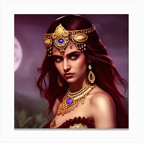 Egyptian Woman Canvas Print