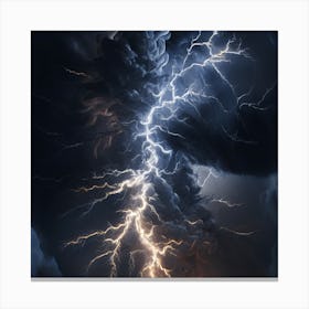 Lightning Storm 4 Canvas Print