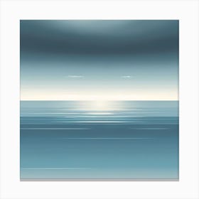 Ocean Background Canvas Print