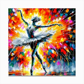 For The Love Of Ballet 18 Canvas Print