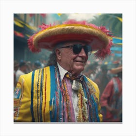 Mexican Man 1 Canvas Print