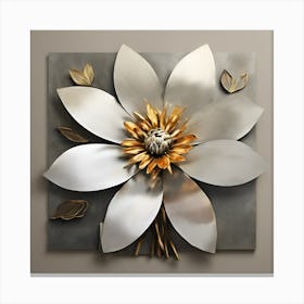 Flower Wall Art Canvas Print