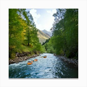 Firefly River, Landscapes, Trekking, Kayak, Water, Mountain, Rafting, Adventure, Nature, Exploration (11) Toile