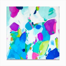 Happy Abstract Canvas Print