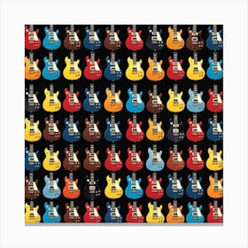 Guitars Canvas Print