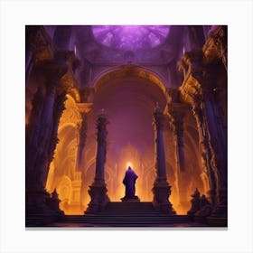 Throne Canvas Print