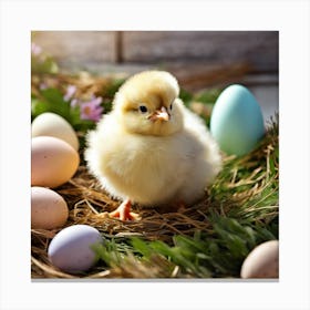 Easter Chick 7 Canvas Print