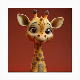 Giraffe 95 Canvas Print