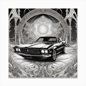 'The Car' 2 Canvas Print