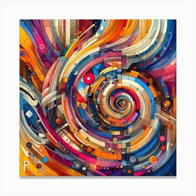 Abstract Painting 74 Canvas Print