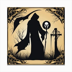 Grimreaper 4 Canvas Print