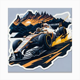 Artwork Graphic Formula1 (117) Canvas Print