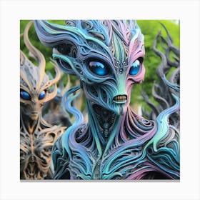 Aliens 1 Canvas Print