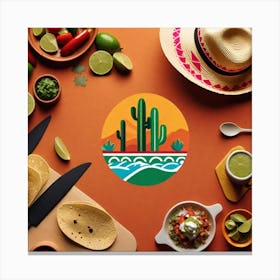 Mexican Food 9 Canvas Print