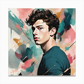 Shawn Mendes Ar1 Canvas Print