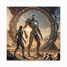 Iron Man 2 Canvas Print