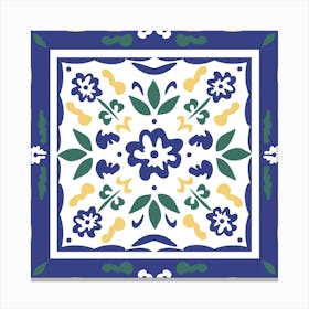 Mediterranean Tile Canvas Print