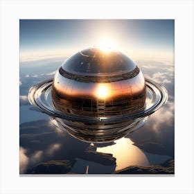 Spaceship 86 Canvas Print