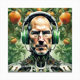 Apple Steve 6 Canvas Print