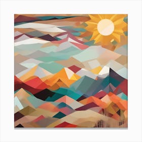 'Sunrise' 2 Canvas Print