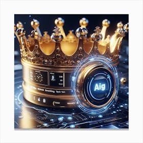 Digital Crown 1 Canvas Print