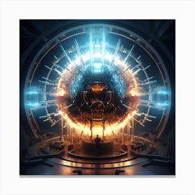 Proton fusion 7 Canvas Print