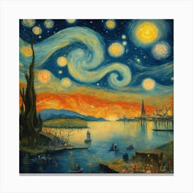 Starry Night Canvas Print