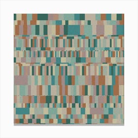 BAR CODE (Generative) V110 Canvas Print