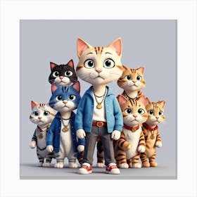 Cat'S Meow Canvas Print