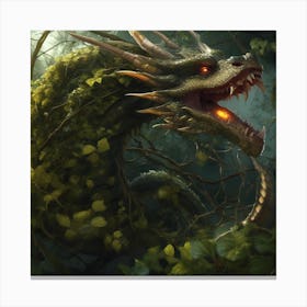 Earth Dragon Canvas Print