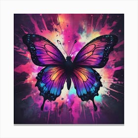 Butterfly Painting 255 Canvas Print