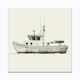 Fishing Boat Canvas Print