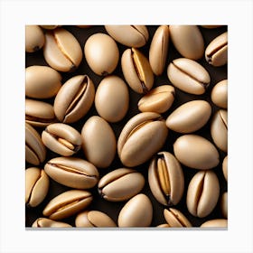 Close Up Of Coffee Beans 10 Canvas Print