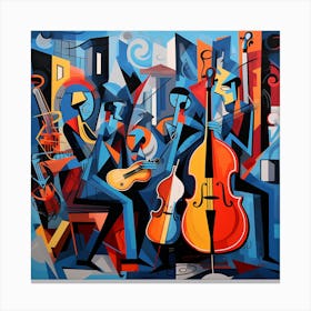 Jazz Musicians Canvas Print