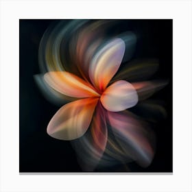 Abstract Flower 4 Canvas Print